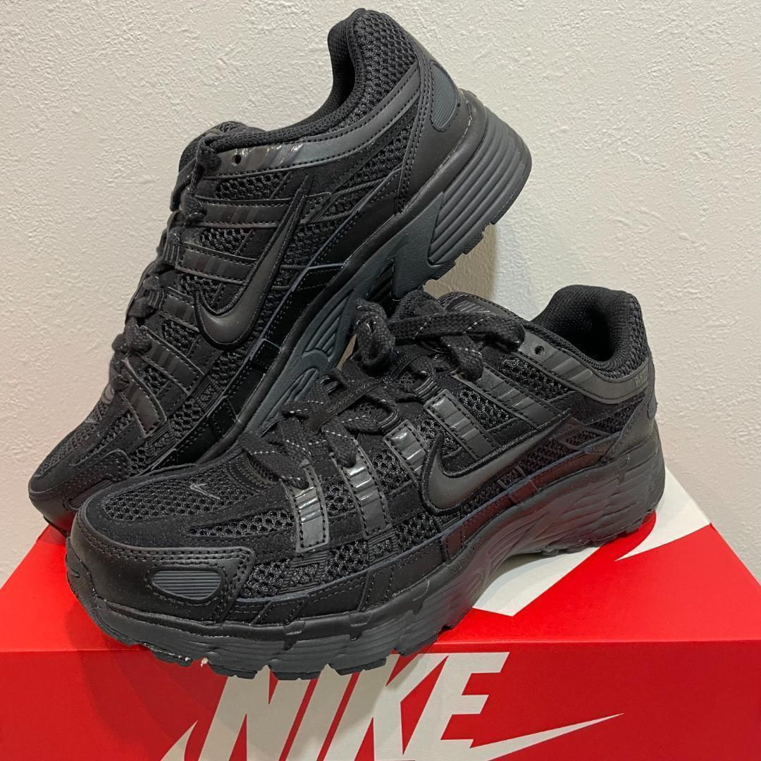 26.5cm NIKE P-6000 PRM トリプルブラック