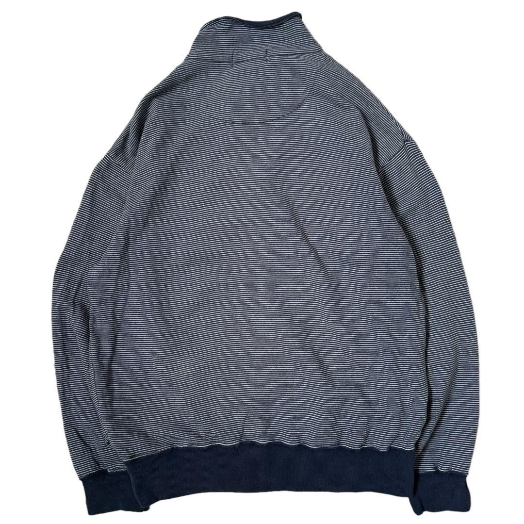 polo golf ralph lauren ボーダー ハーフジップ スウェット