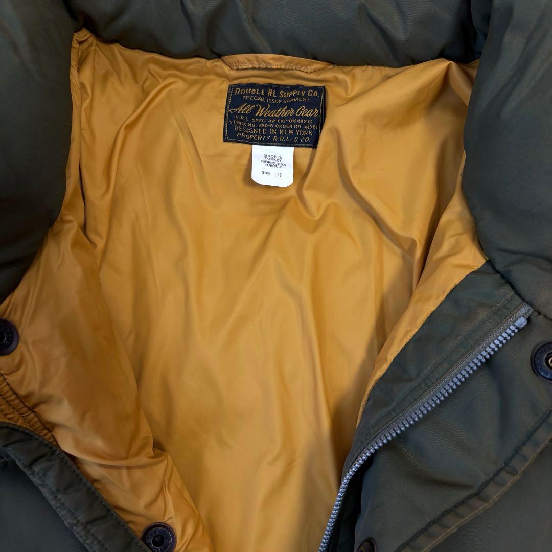 【新品同様】DOUBLE RLキルテッド フーデッド ジャケット 【新品同様】DOUBLE RLキルテッド フーデッド ジャケット