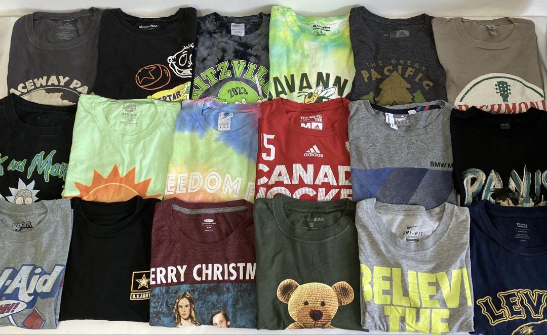 【古着アメリカTシャツ】⭐︎Mサイズ 18枚まとめ売り