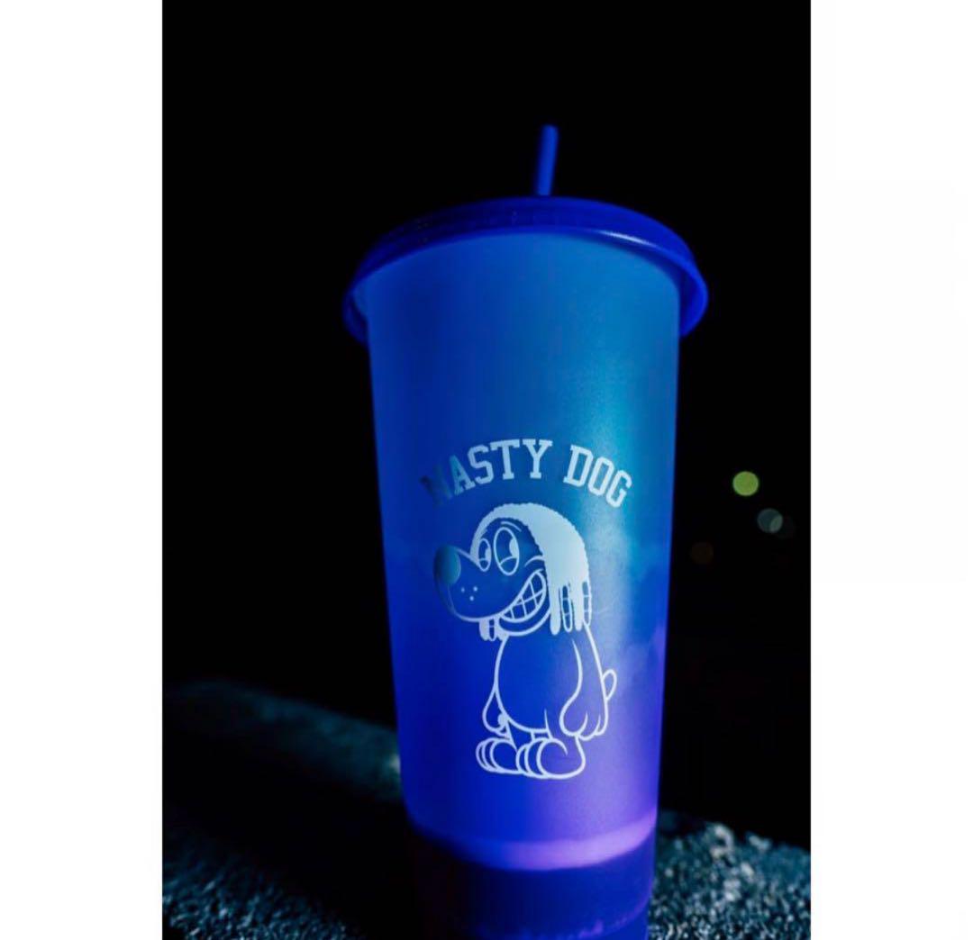 NASTY DOG グラデーションタンブラー ストロー付き
