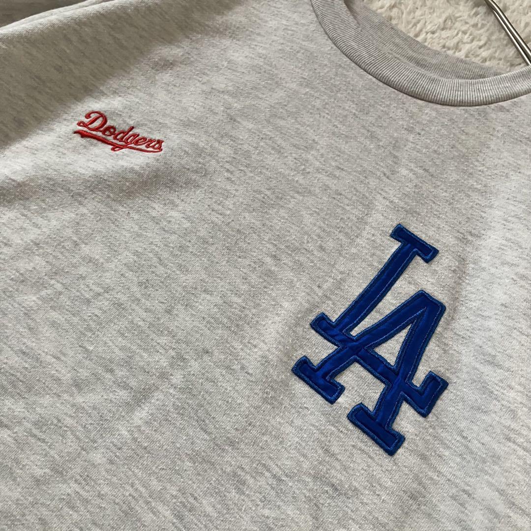 MLB LA Dodgers 半袖 プルオーバースウェット＆ショートパンツ