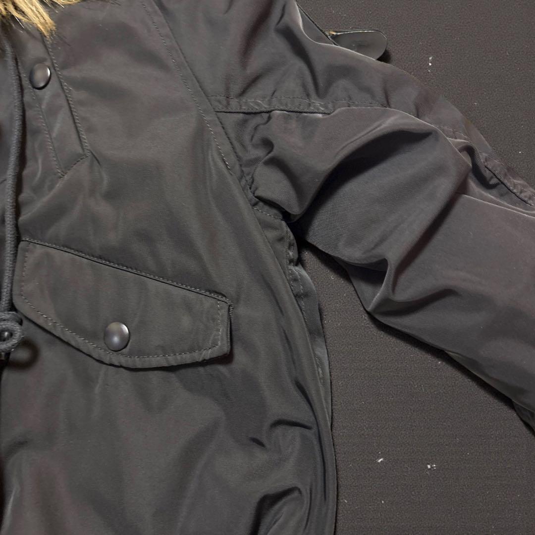 美品 moussy N2B フライトジャケット ボンバージャケット 黒 人気 美品 moussy N2B フライトジャケット ボンバージャケット 黒 人気