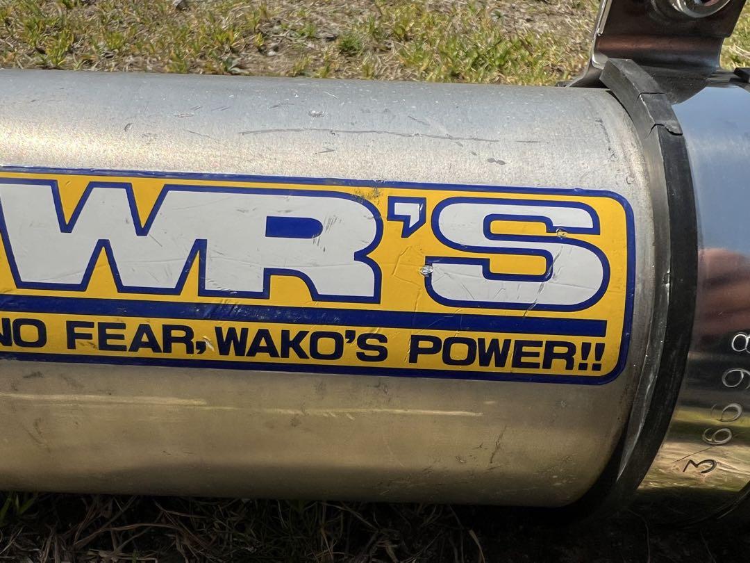 モンキー　WR's サイレンサー　ワコーズ　マフラー