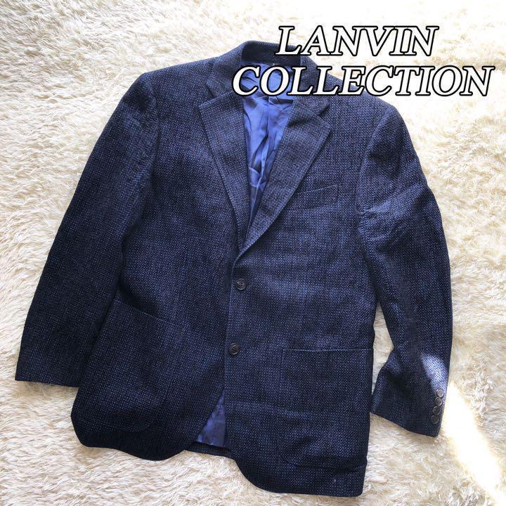 ご予約品 LANVAN ランバンコレクション テーラード シルクジャケット