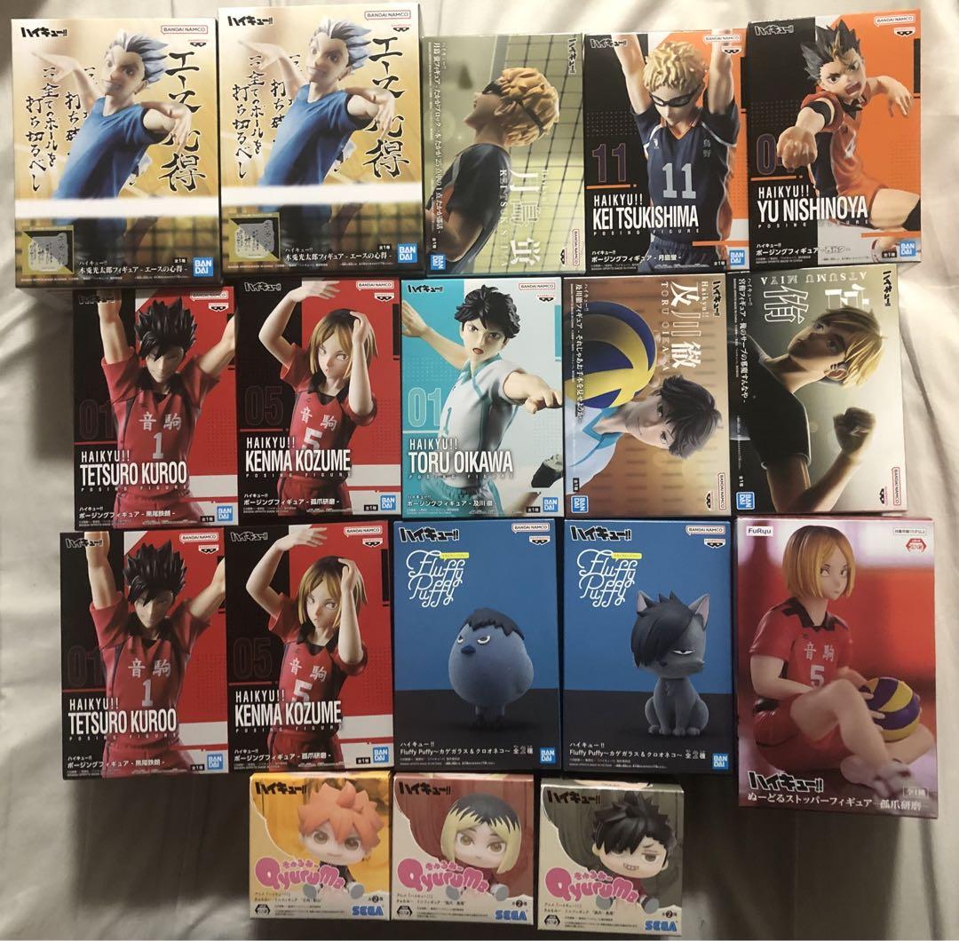 【500円引きクーポン】 ハイキュー フィギュア まとめ売り ポージングフィギュア - メルカリ スポーツ
