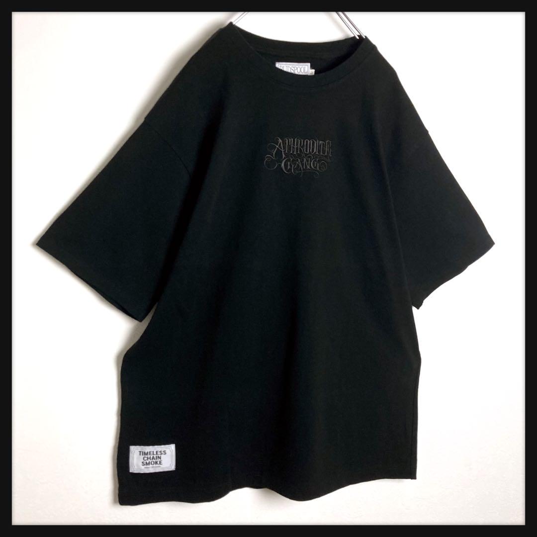 【超美品】アフロディーテギャング★センター刺繍ロゴ Tシャツ 舐達磨 入手困難