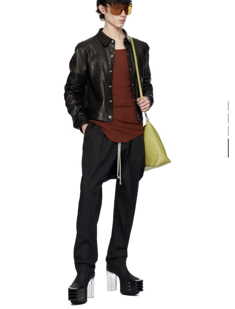 【新品未使用】rick owens drawstring long 44 TE