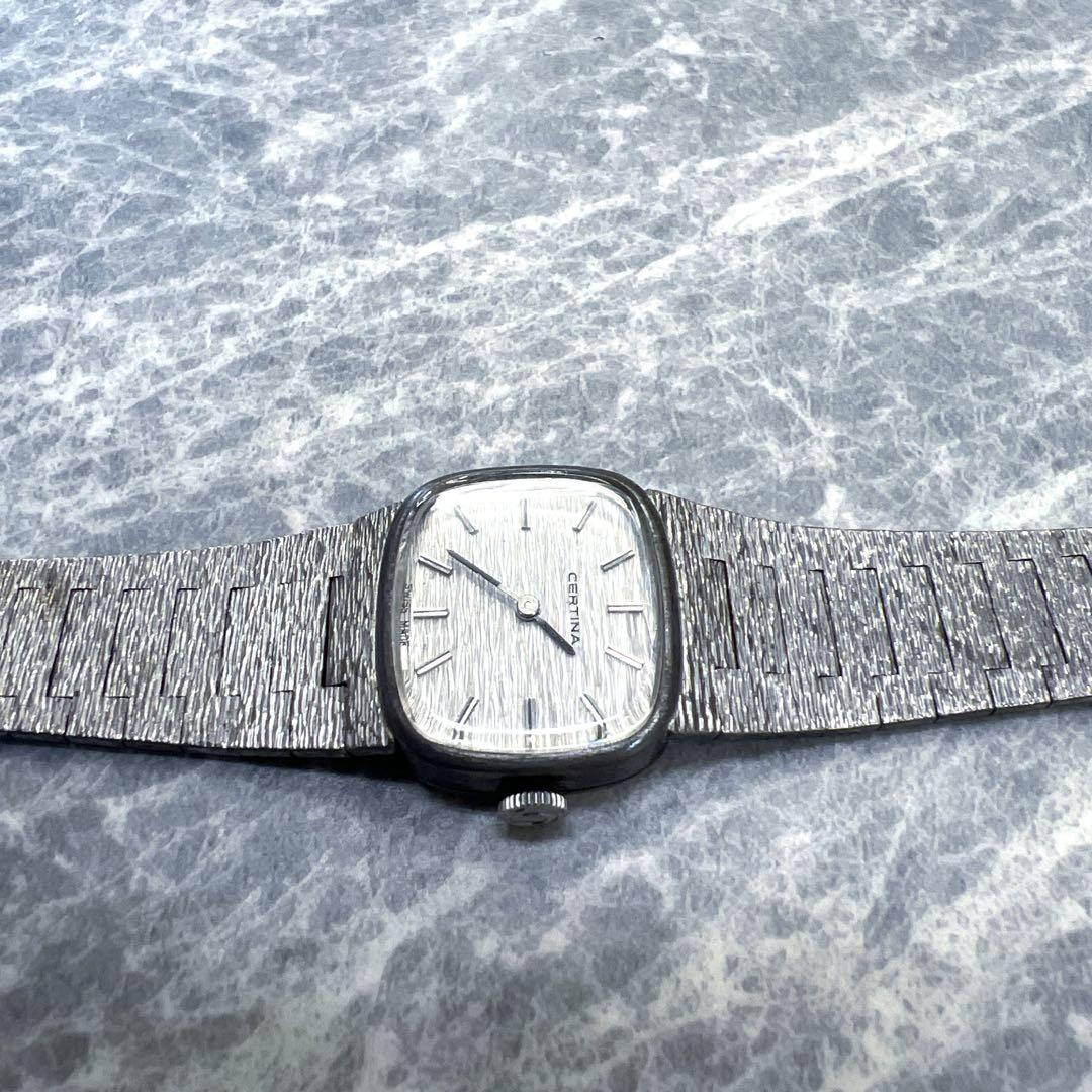 CERTINA サーチナ シルバー 925 アンティーク 手巻き 腕時計