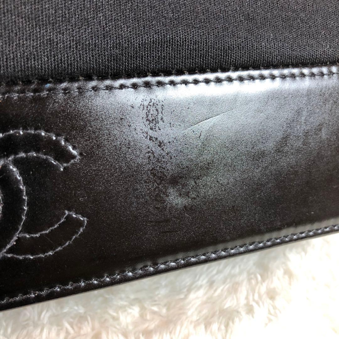CHANEL シャネル ショルダーバッグ ココマーク エナメル ワンショルダー