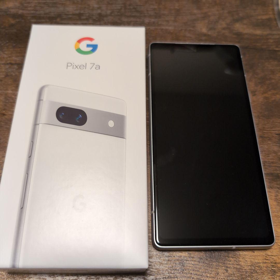 Google Pixel 7a スノー GB SIMフリー 値下げしました