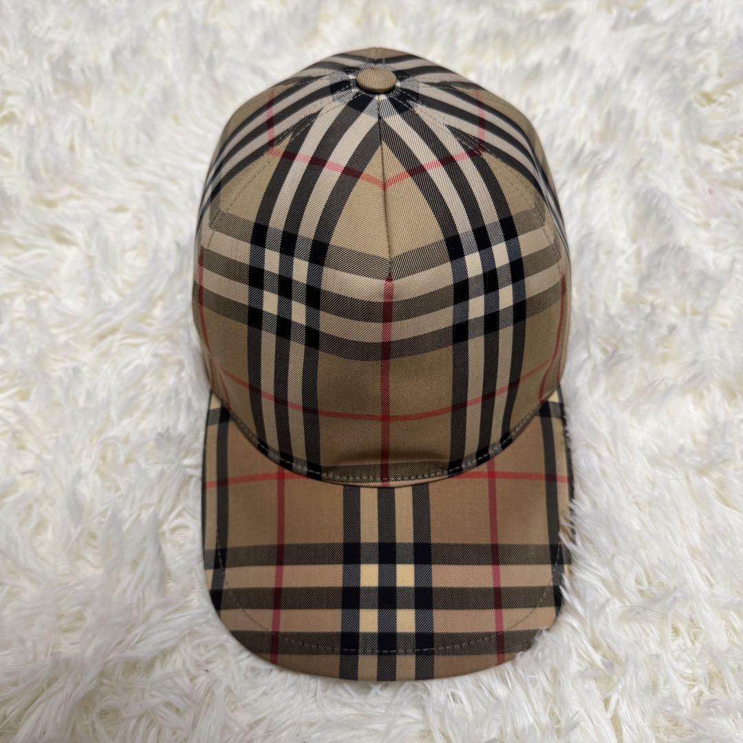 BURBERRY バーバリー ノバチェック キャップ XL 大きいサイズ