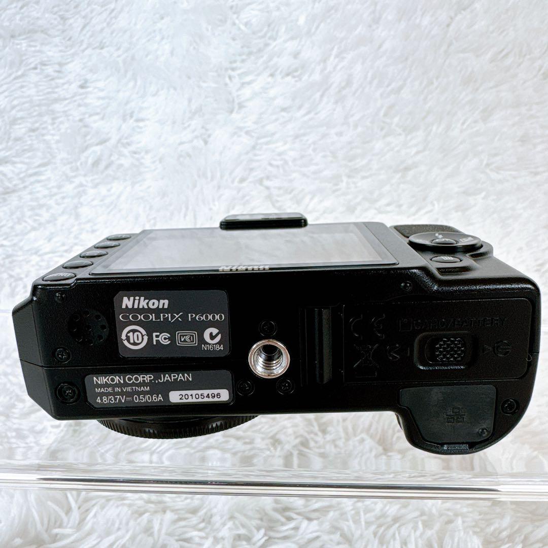 Nikon COOLPIX P6000 クールピクス コンデジ デジカメ 動作品