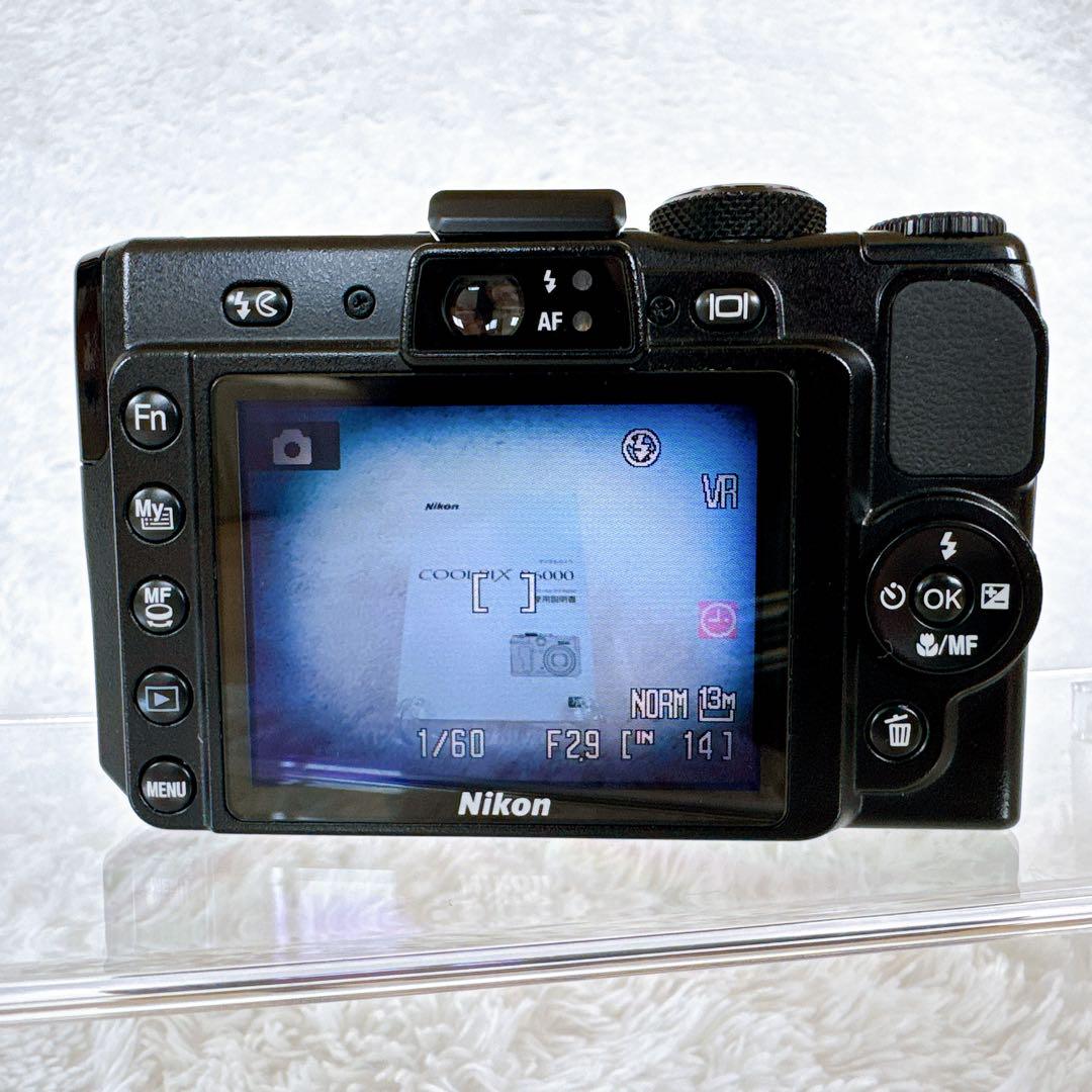 Nikon COOLPIX P6000 クールピクス コンデジ デジカメ 動作品