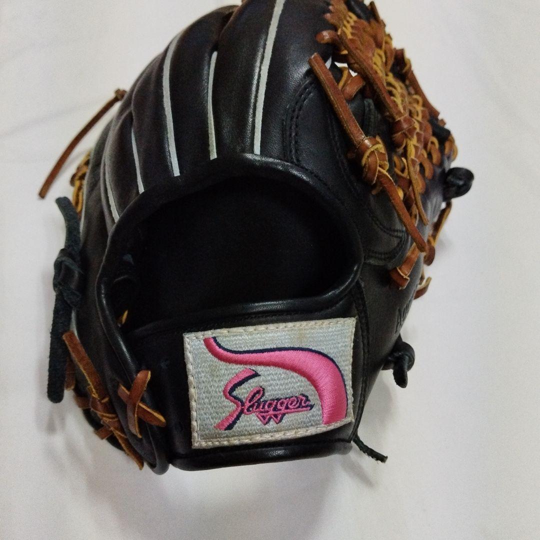久保田スラッガー製・ 軟式 外野用グラブ KSNー X・ 中古品