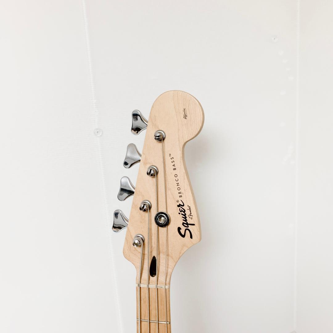 美品 Squier スクワイヤー Bronco Bass ブロンコベース 黒