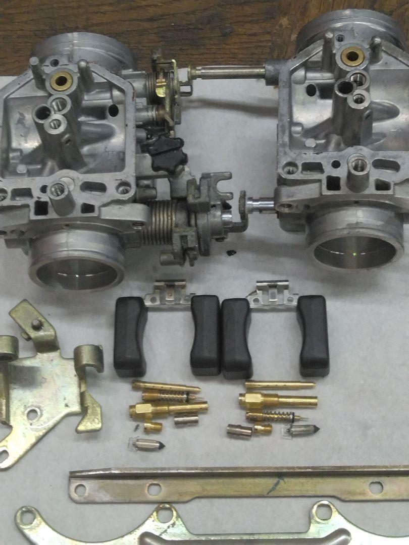 CB400T 取り外し OH済み キャブレター CB400N