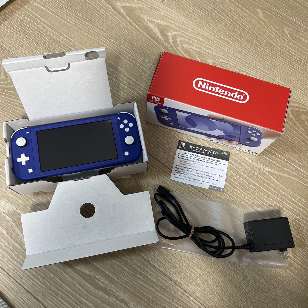 Nintendo Switch Lite 任天堂スイッチライト 本体 ブルー - メルカリ
