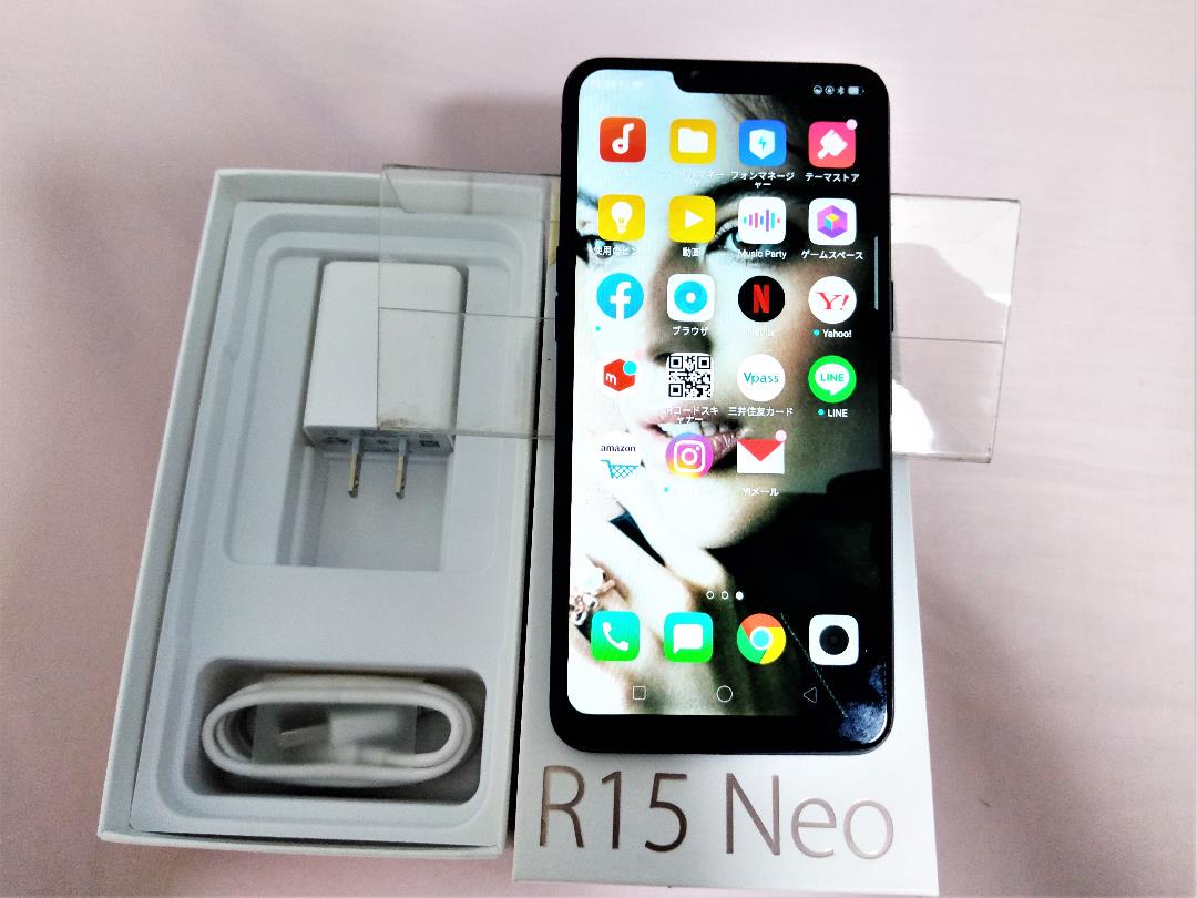 国内版SIMフリー OPPO R15 Neo 64GB/3GB美品・動作確認済み