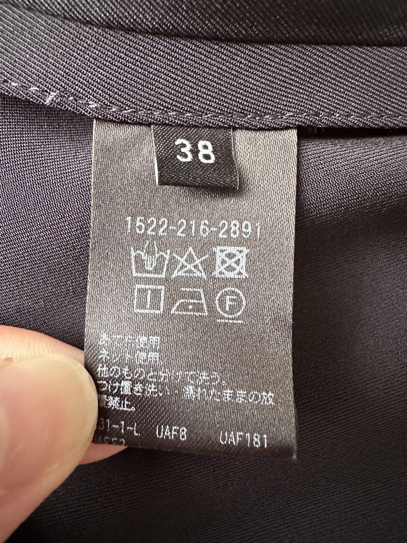 美品　UNITED ARROWS FEEL CLEAN Vノーカラー ジャケット