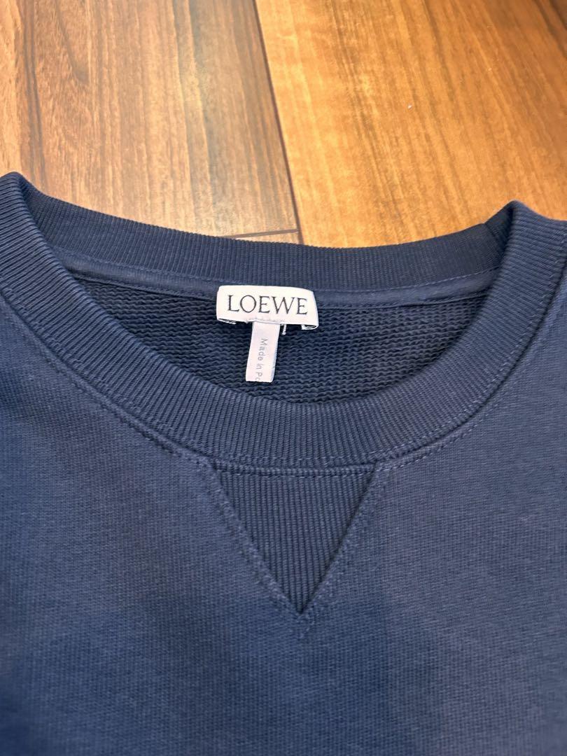 【シェイク】LOEWE スウェット トレーナー アナグラム ロゴ 刺繍