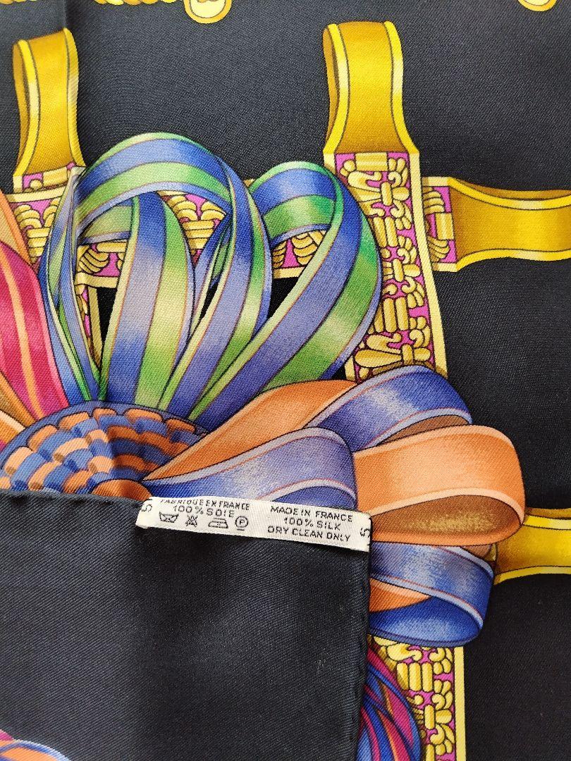 HERMES　エルメス　シルク100％　スカーフ