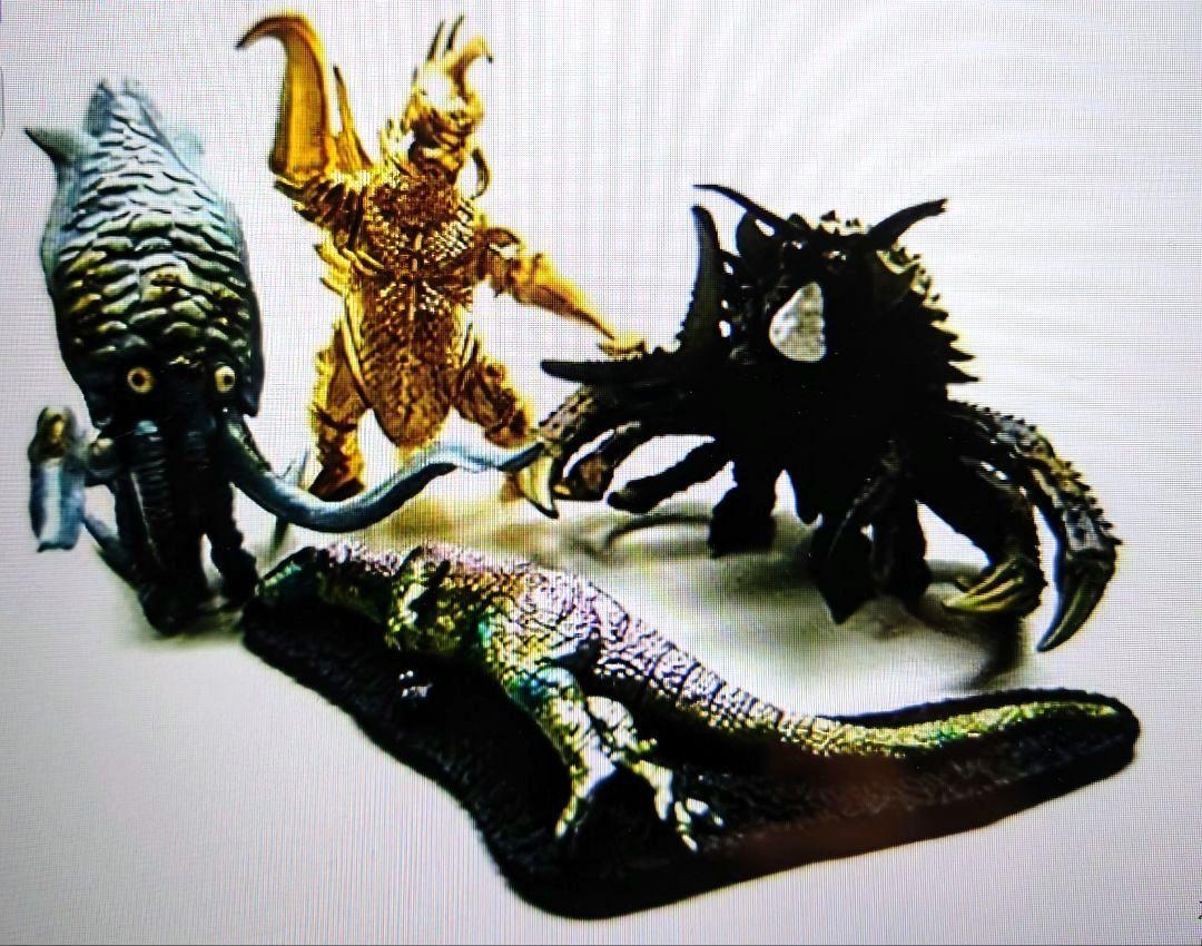 ゴジラ 特撮大百科　ロフトプラスワン限定　東宝大怪獣４点セット　2005年製