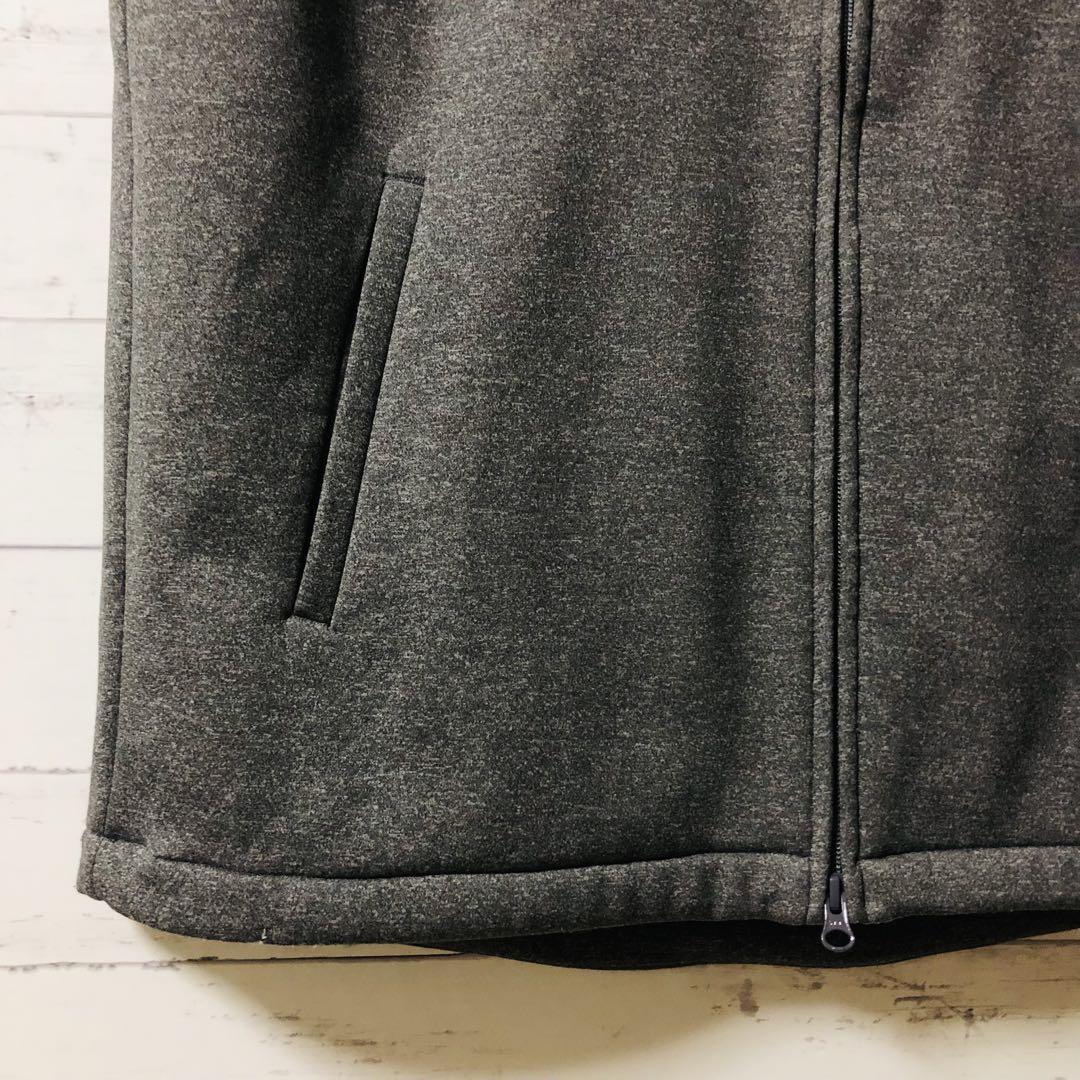 【美品】ビームスゴルフ BEAMS GOLF ゴルフウェア ベスト Lサイズ BEAMS GOLF ビームスゴルフ ジップベスト グレー系 L ゴルフ