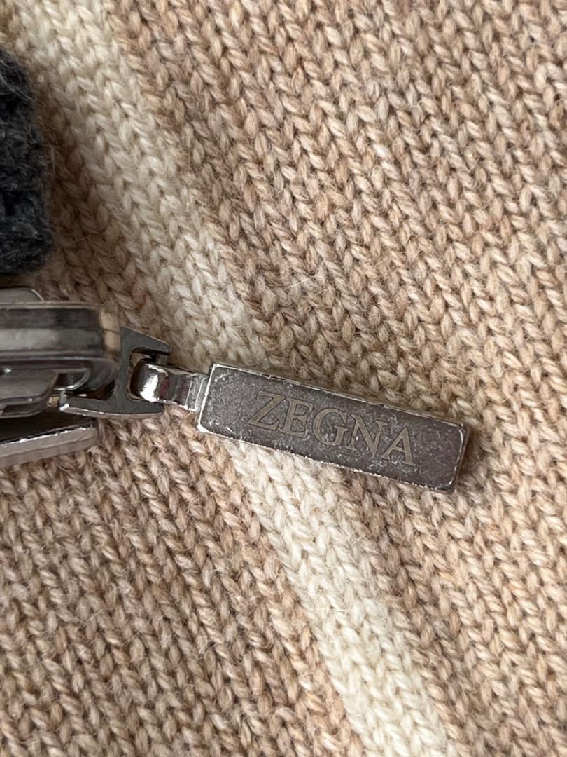 ZEGNA　カシミア　リバーシブルニットジャケット