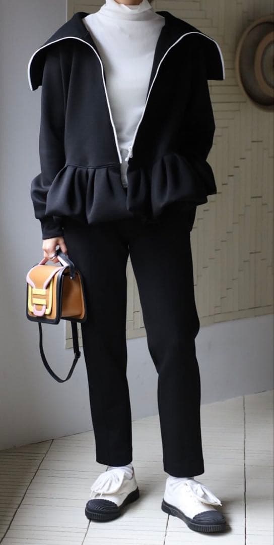 ✨美品✨大人気！bow.a ボウエー　ボンディングジップアップジャケット