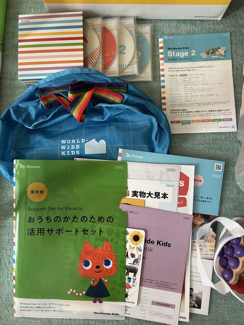 新品未使用・欠品なし】ワールドワイドキッズ フォニックス教材