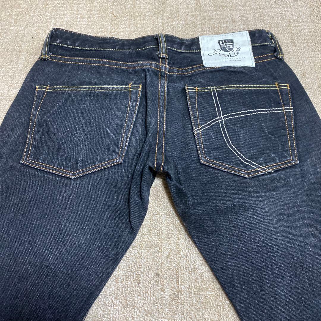 graphzero（グラフゼロ）サイズS graphzero(グラフゼロ) &frasl; デニムステンカラーコート&frasl;S&frasl;コットン&frasl;IDG