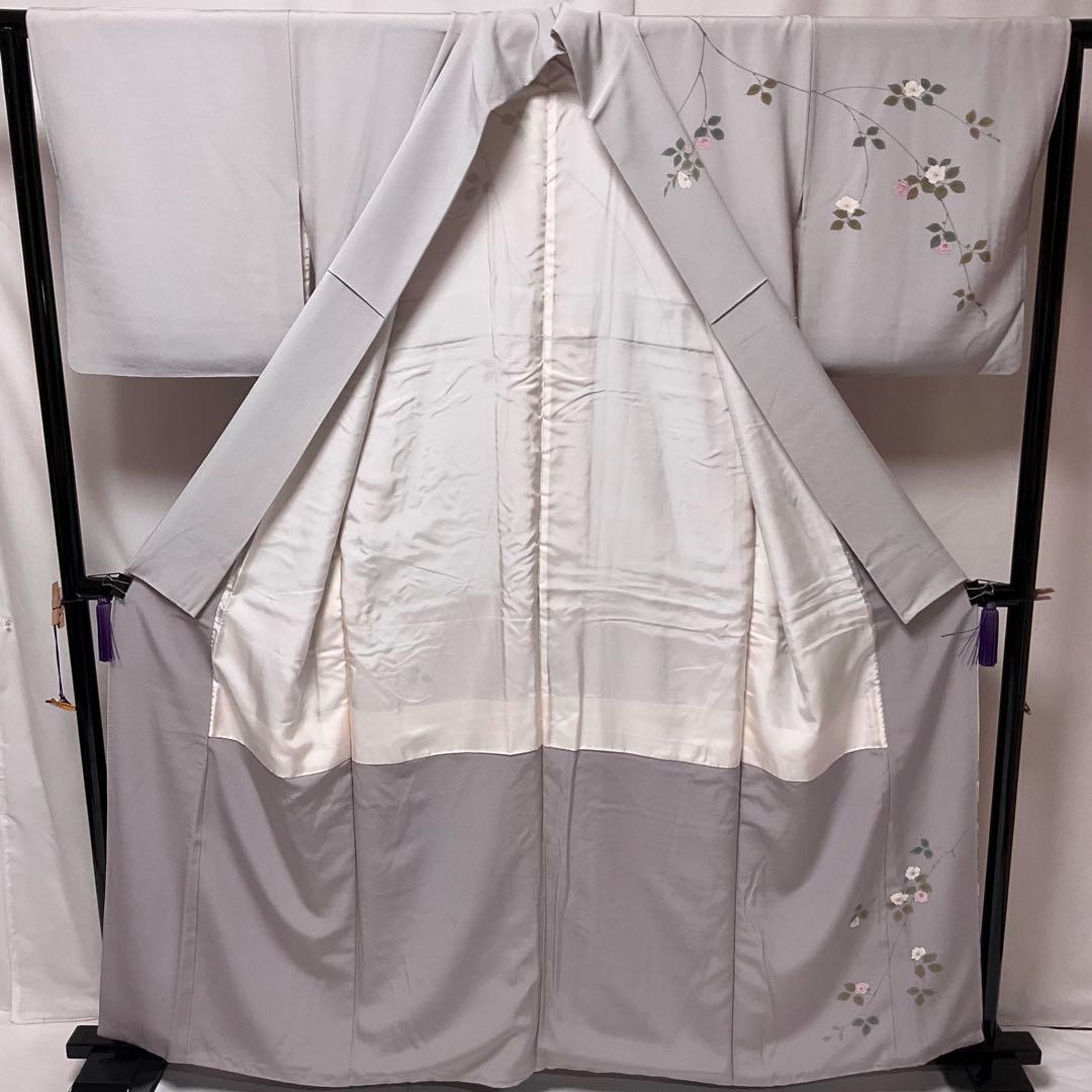 C169正絹 袷 訪問着 作家物落款 着物 C169正絹 袷 訪問着 作家物落款 着物