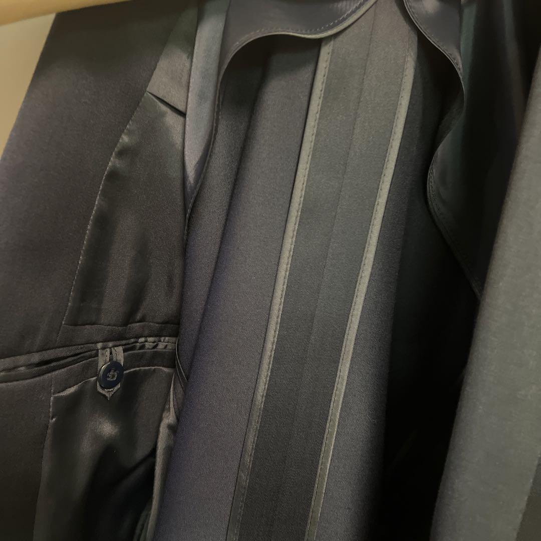 SUIT SELECT ネイビー パンツスーツ セットBLS9001 A4