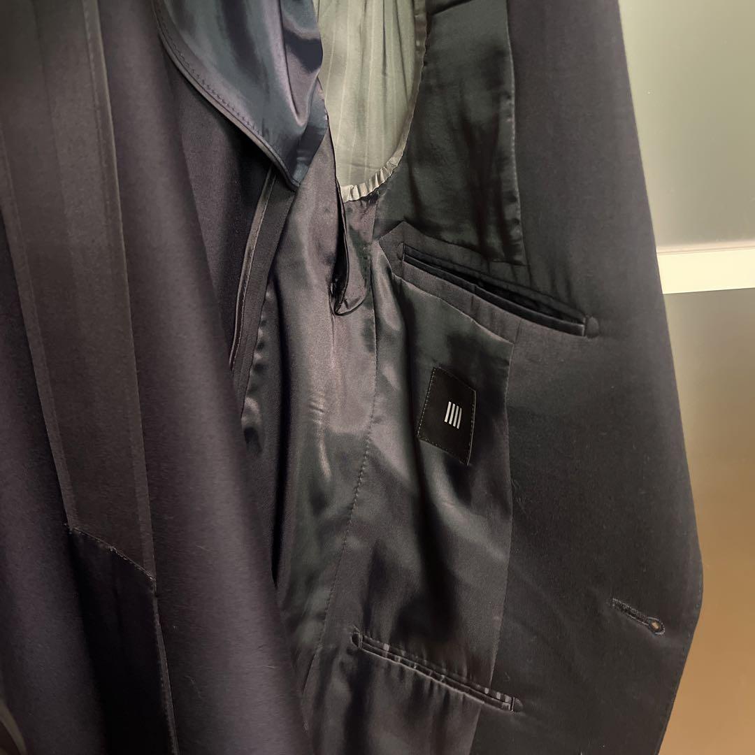 SUIT SELECT ネイビー パンツスーツ セットBLS9001 A4
