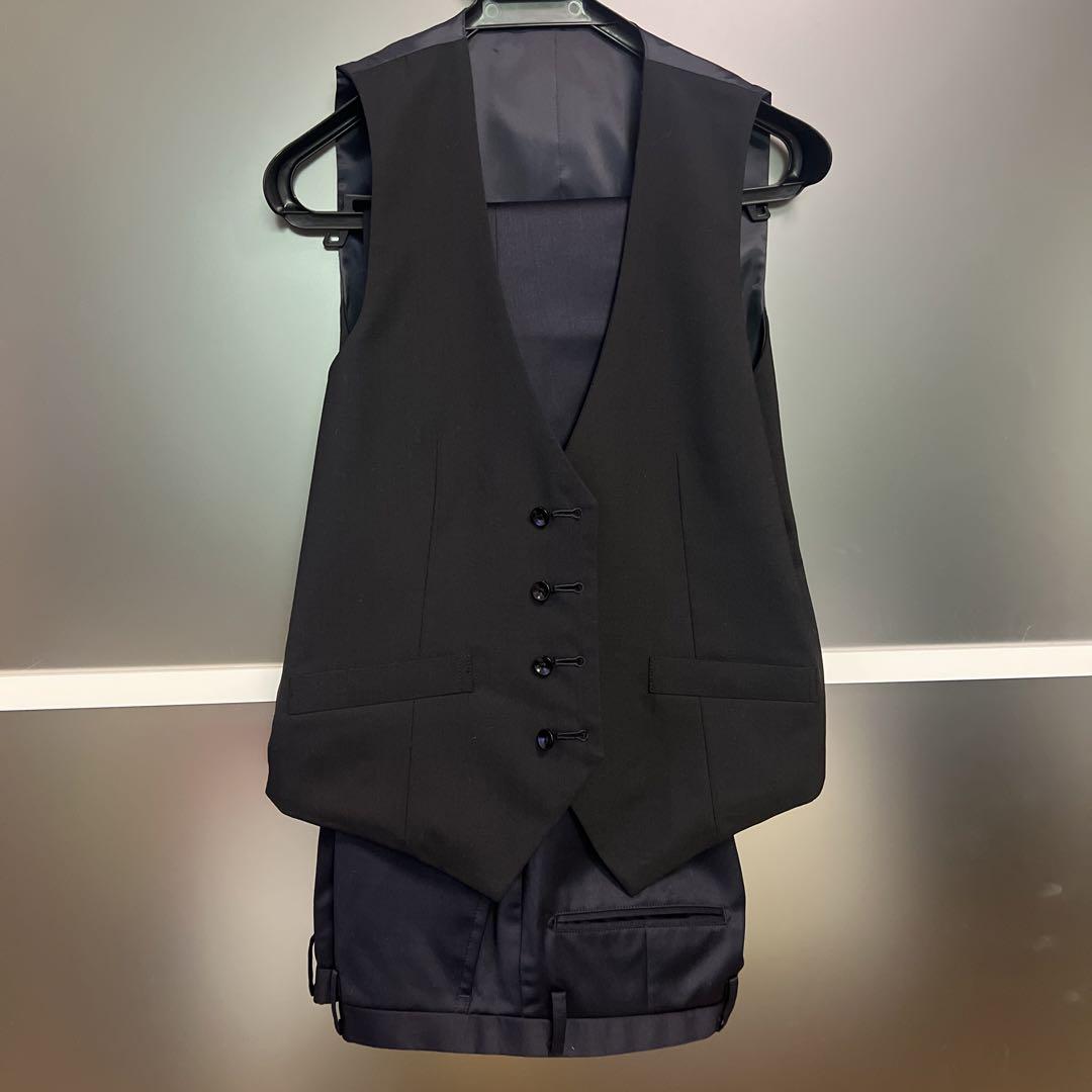 SUIT SELECT ネイビー パンツスーツ セットBLS9001 A4