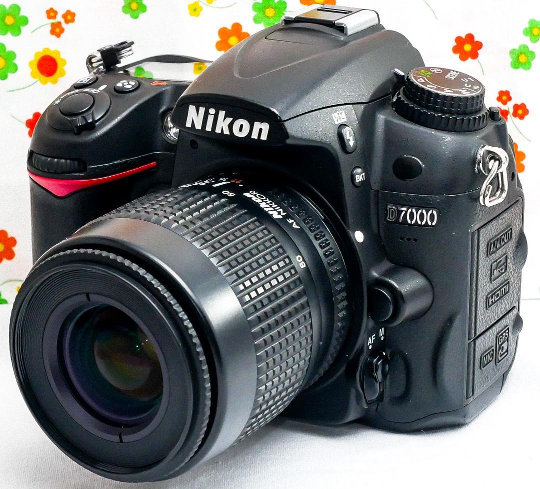 ニコン Nikon D7000☆スマホに転送可♪☆ダブルレンズ☆本格一眼レフ