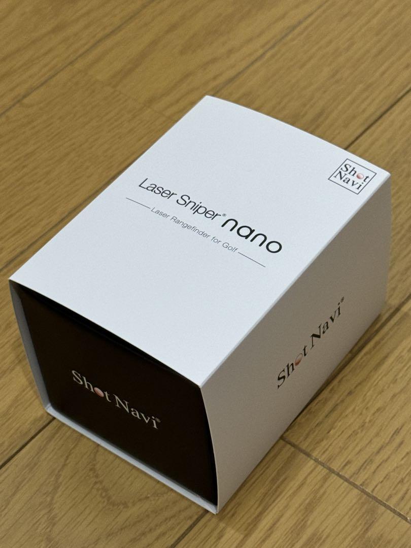 ショットナビレーザー Shot Navi Laser Sniper nano 白