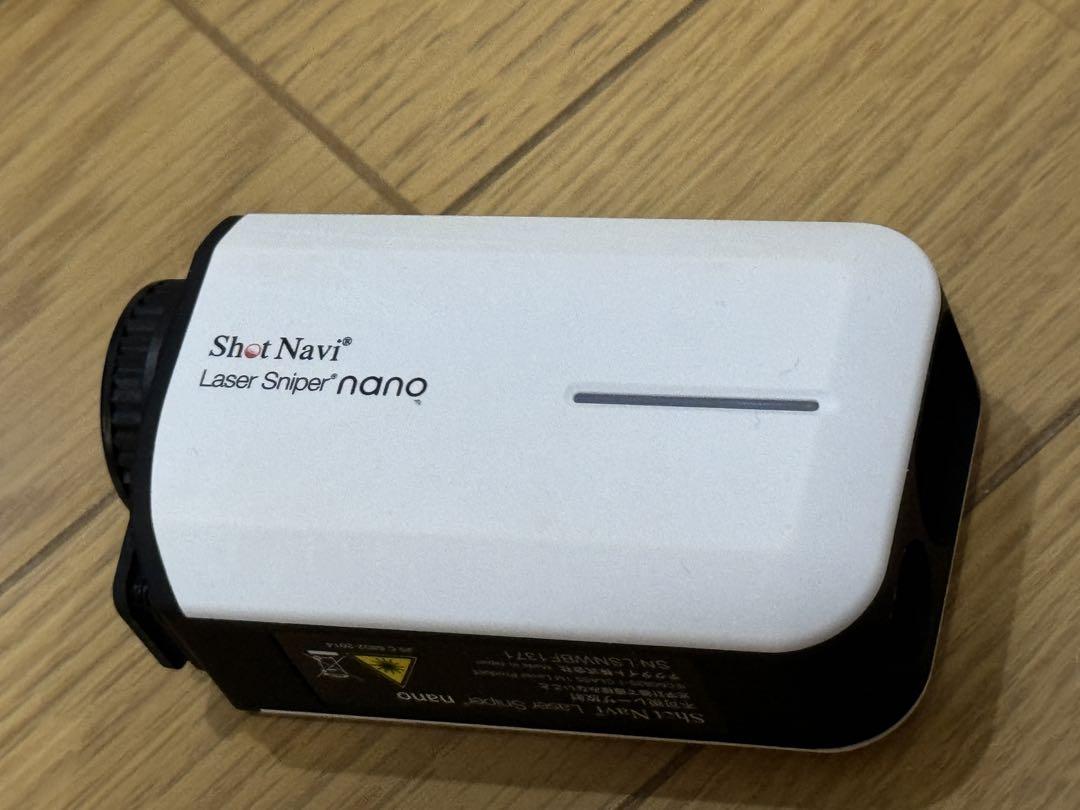 ショットナビレーザー Shot Navi Laser Sniper nano 白