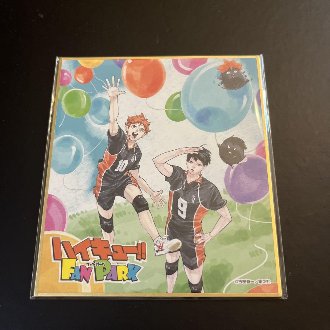 ハイキュー ファンパーク アートコースター FUN! BOX特典 日向 影山 ハイキュー!!ファンパーク アートコースター 特典 日向翔陽影山