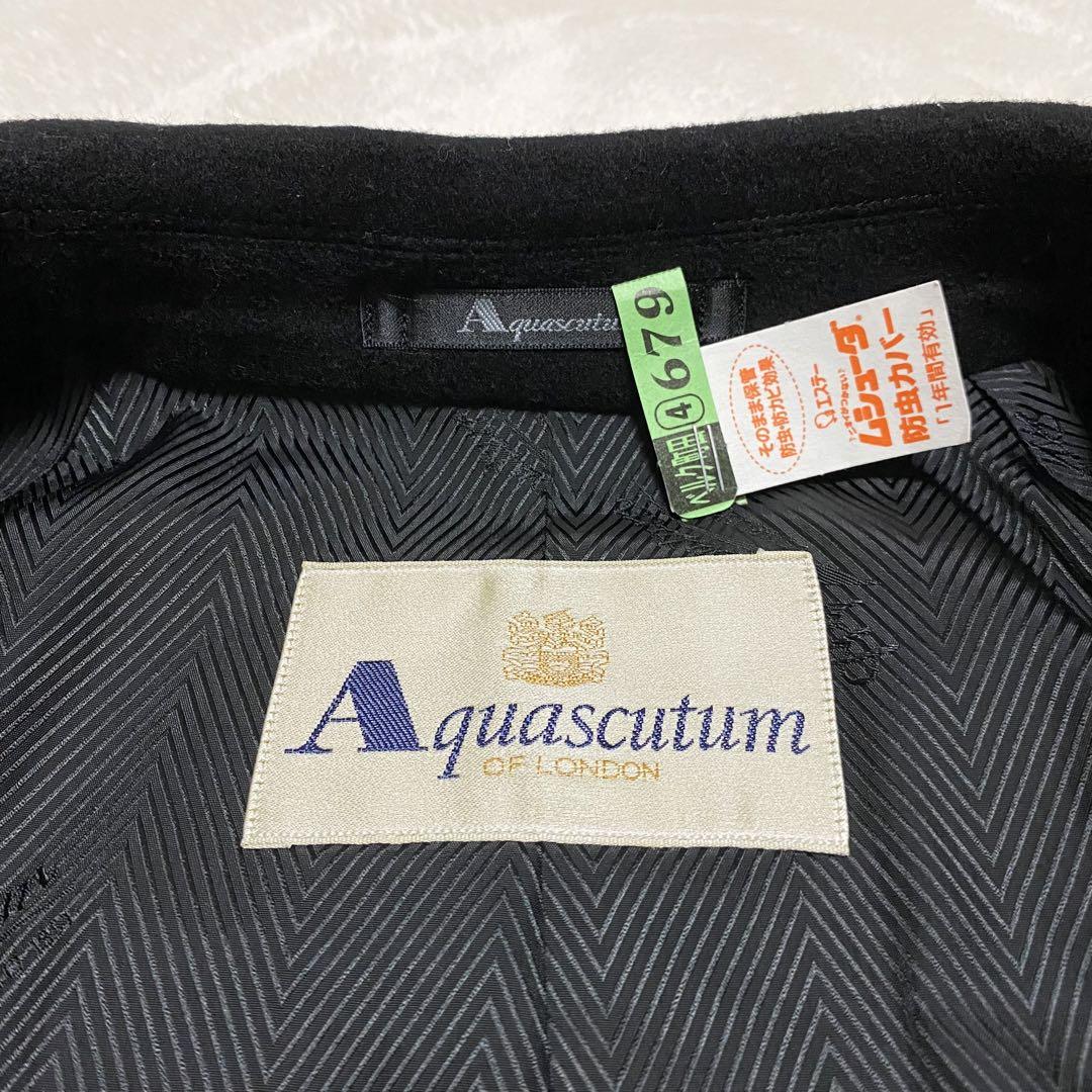 専用✨️Aquascutum カシミヤ混 ウールステンカラーコート 36 ロング