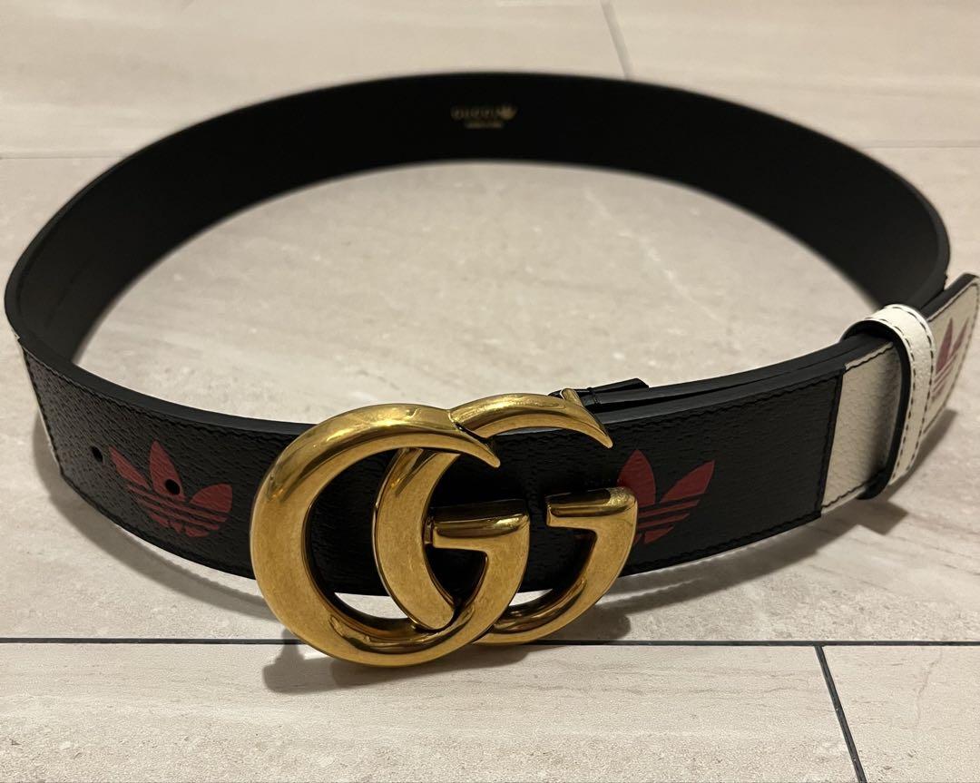 正規店購入！GUCCI × adidas ベルト未使用グッチ アディダス