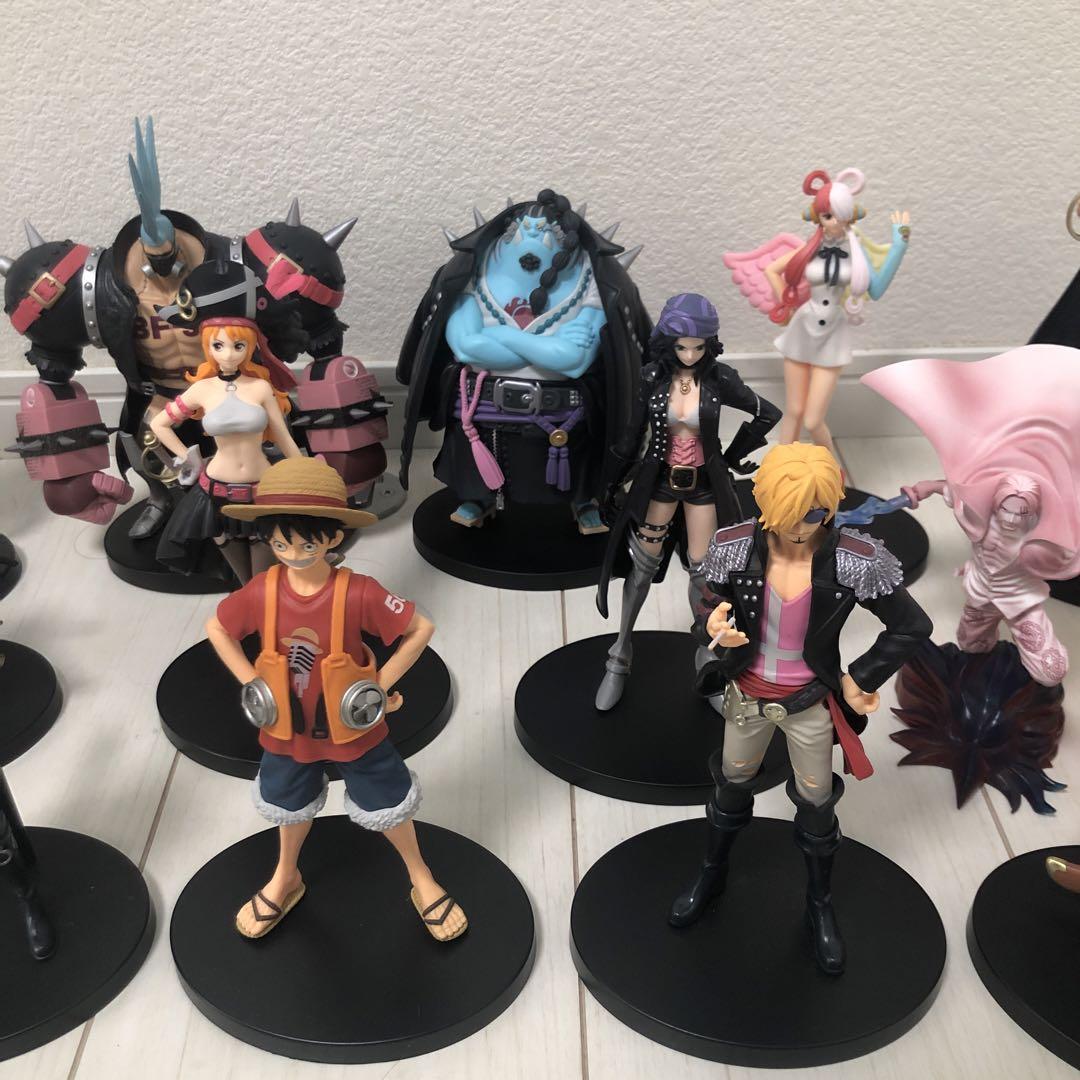 ワンピースフィルムREDフィギュア28点まとめ売り ONE PIECE FILM RED DXF ワンピースフィルムレッドまとめ売り