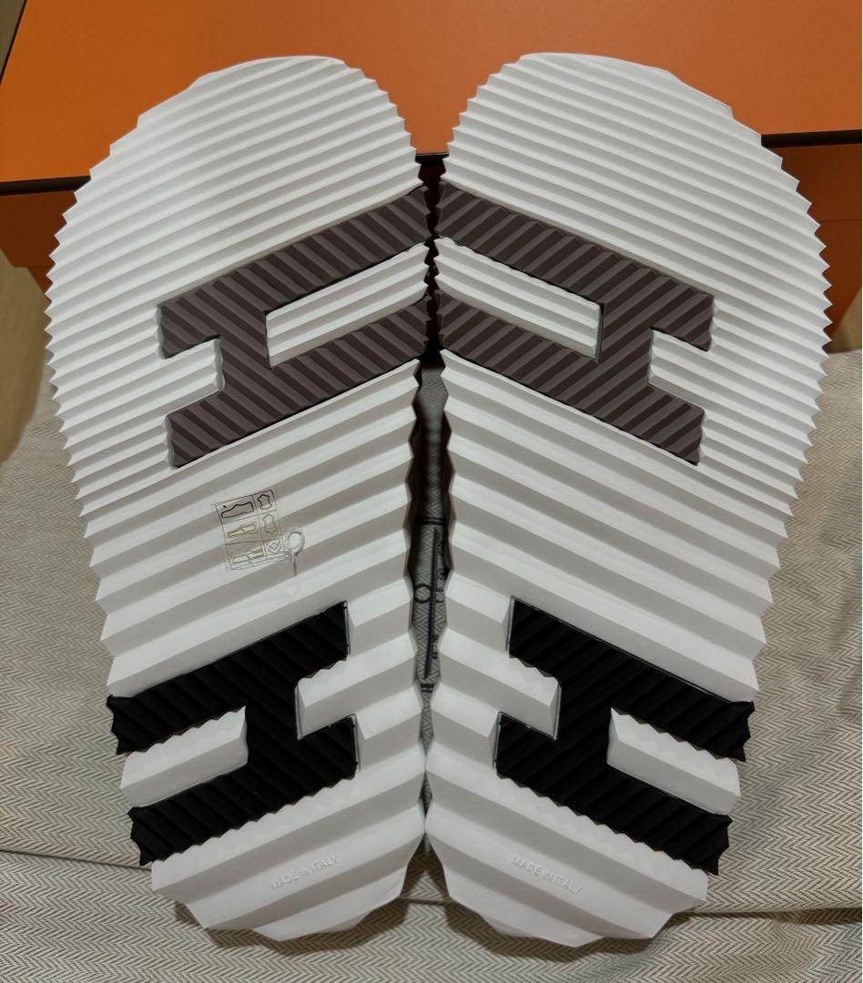 新品 エルメス HERMES サンダル インフラ ローズポルスレーヌ  37