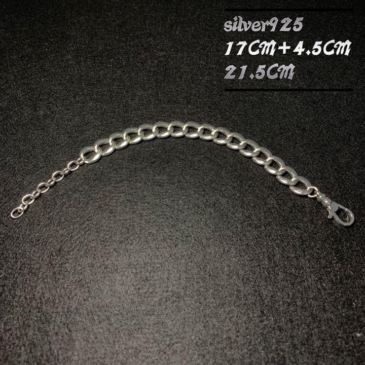 メンズ 新品 ブレスレット ベルトバングル 羽 チェーン YCOhK-m68900634876 極太 シルバー925 喜平 ‹リンク