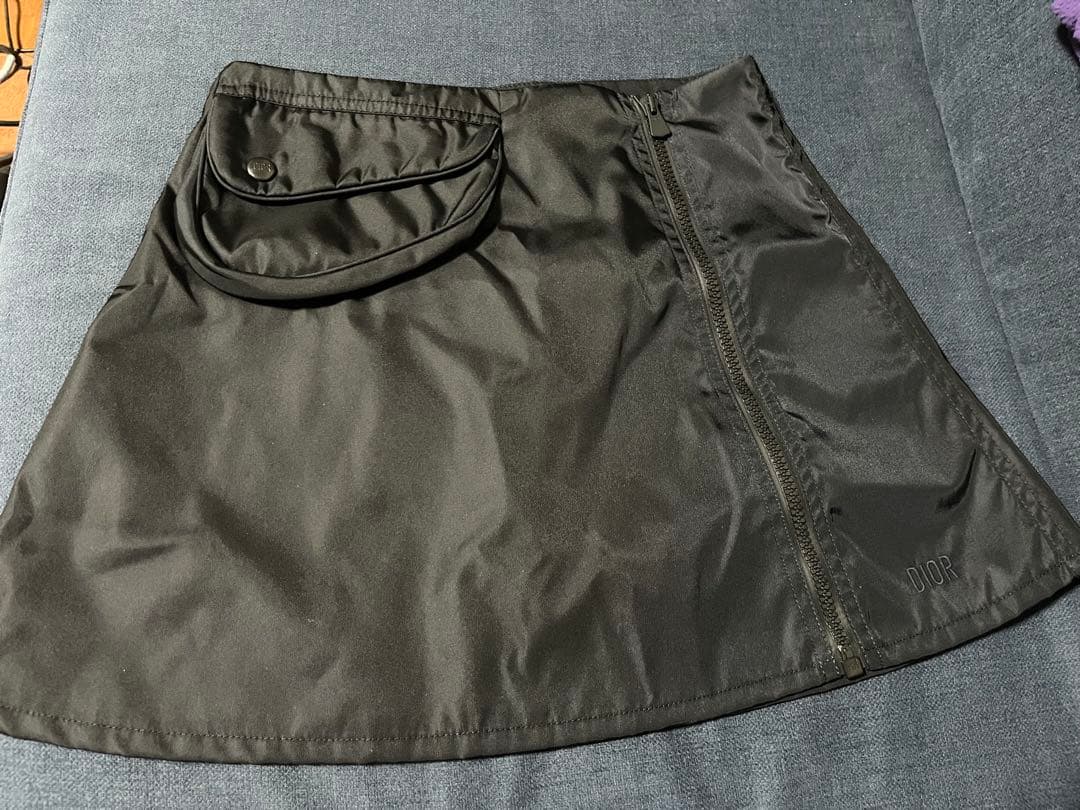 Dior 黒スカート8130cm Christian Dior
