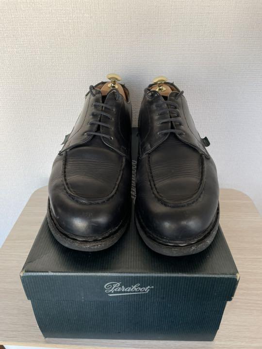 ドになりま】 Paraboot - paraboot chambord uk7 パラブーツ シャン 特価買取 Paraboot ブラック7 シャンボード パラブーツ CHAMBORD ドレス/ビジネス
