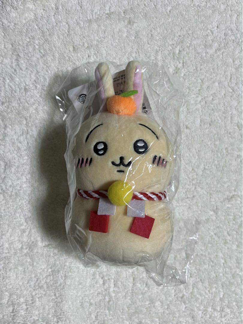 ちいかわ　おもちもちもちマスコット　うさぎ　マスコット　郵便局　ぬいぐるみ　鏡餅