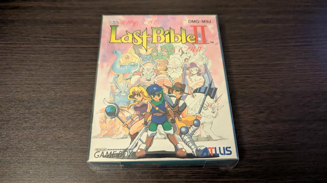 【美品】女神転生外伝 LastBible2 ラストバイブル2 箱説付 GB
