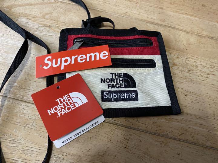 supreme×northface travelwallet